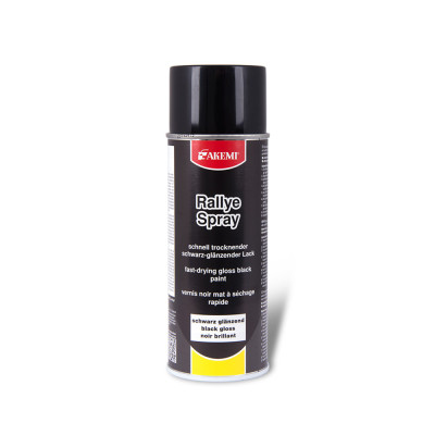 Rallye spray zwart glanzend 400ml